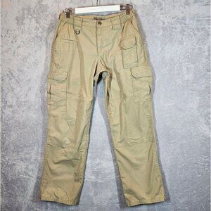 5.11 Tactical Khaki Cargo Pants 12 Regular Work Gorpcore rugged Outdoor Utility